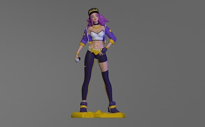 KDA - Akali 3D print model