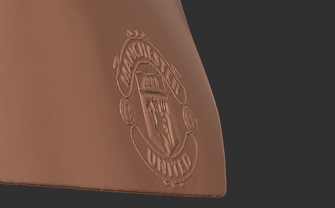 Cristiano Ronaldo Manchester United bust for 3D printing 3D print model_23