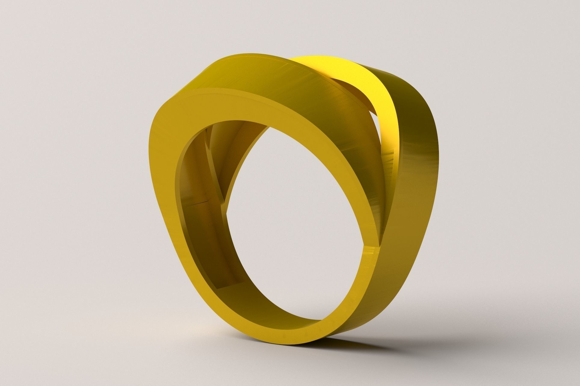 Ring R 01 3D print model_2