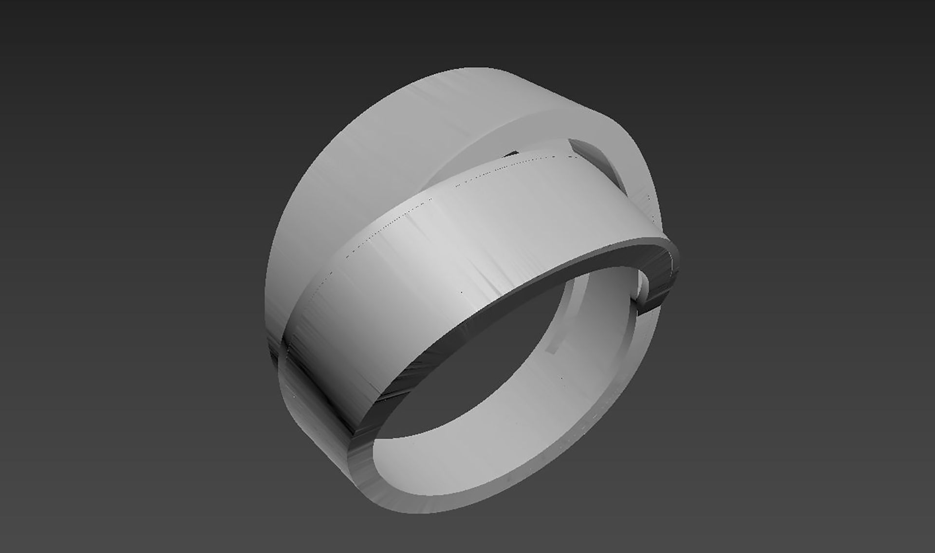 Ring R 01 3D print model_5