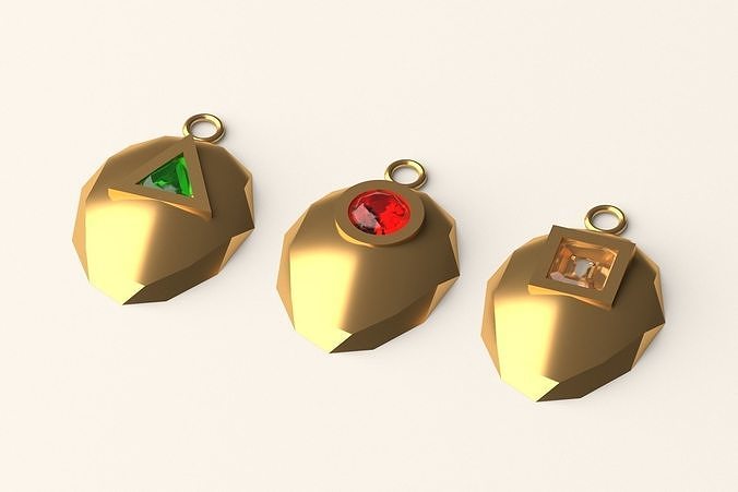 Squid game pendant SG 4 3D print model
