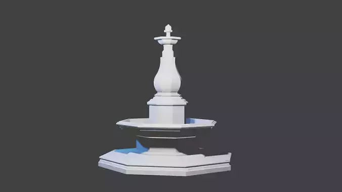 Polygon fountain I