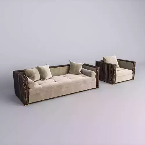 Divan Sofa and Chair