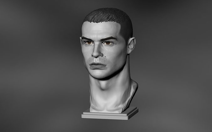 Cristiano Ronaldo 3D print model