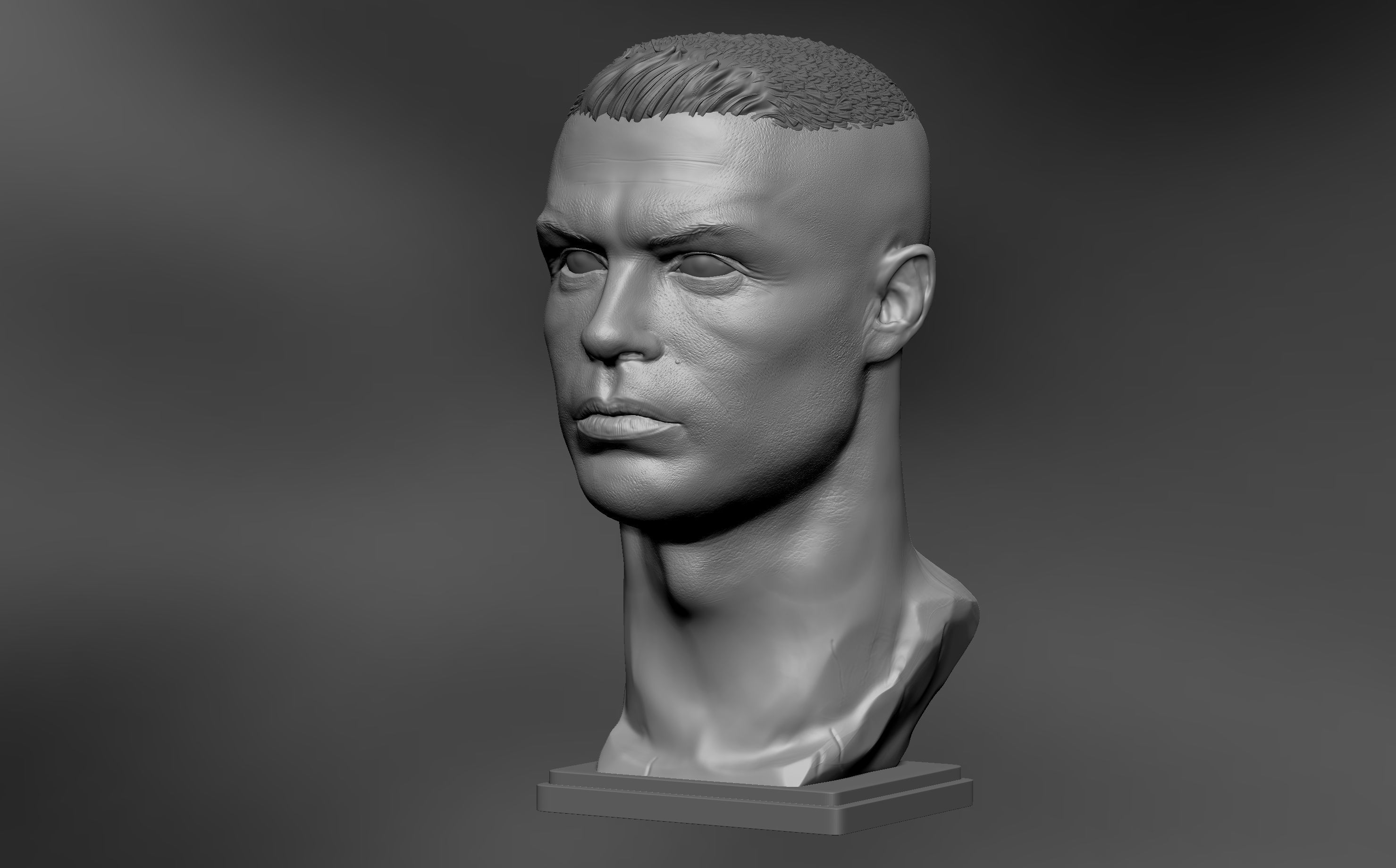 Cristiano Ronaldo 3D print model_3