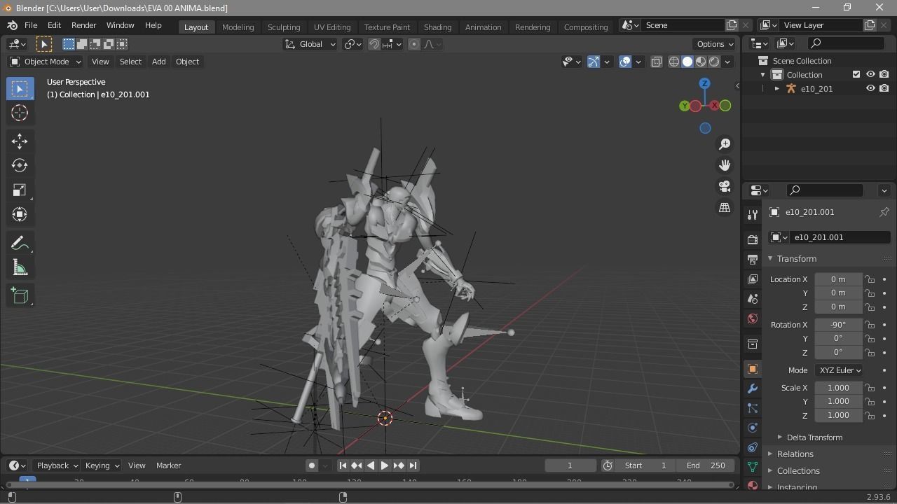 eva blend anima 00 blend 3D model_1