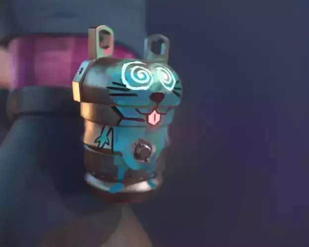 Arcane-  Powder Jinx Mouser Grenade 3D print model 3D print model