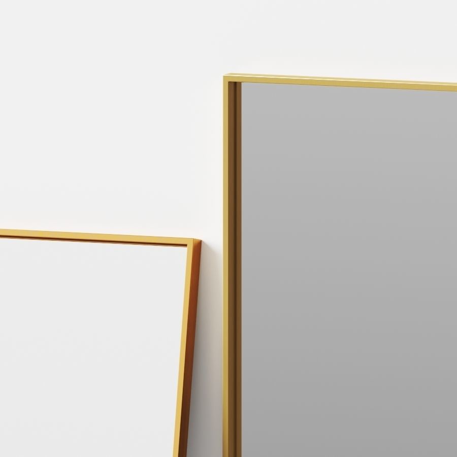 Rectangular Floor Mirror by Clear Home Design 3D model_2