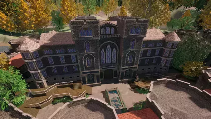 Modular Medieval Castle Fort  Castle Walls