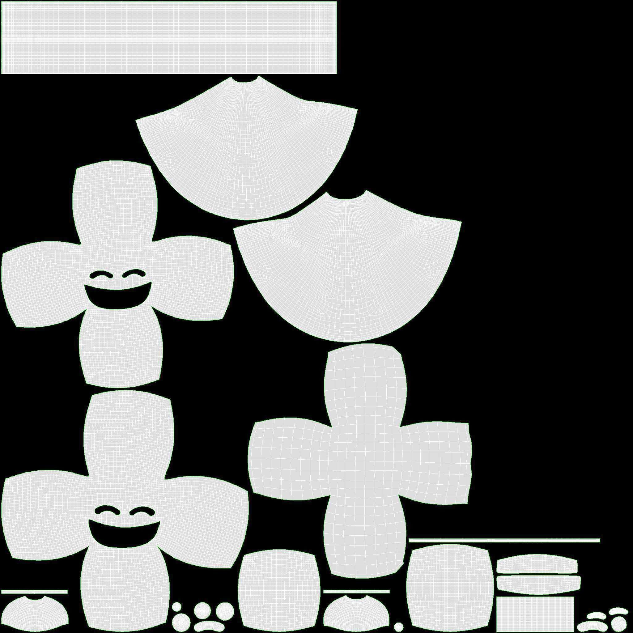 Emoji 091 Laughing with Santa hat 3D model_6