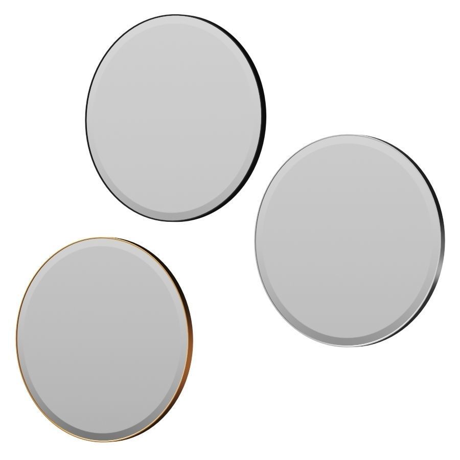 Madalyn Wall Mirror by Pottery Barn 3D model_1