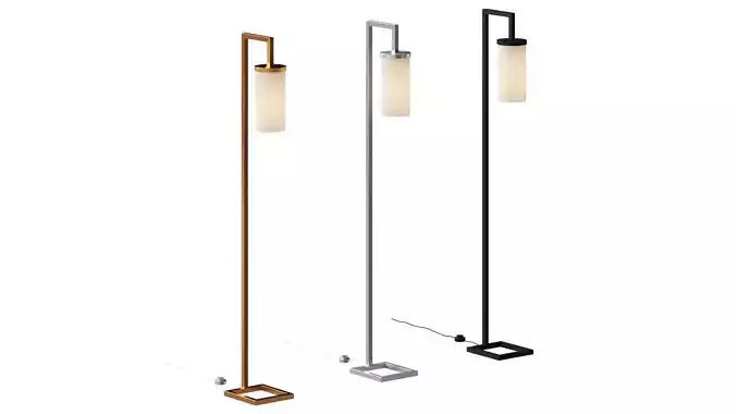 Pine Lake Floor Lamp by Three Posts
