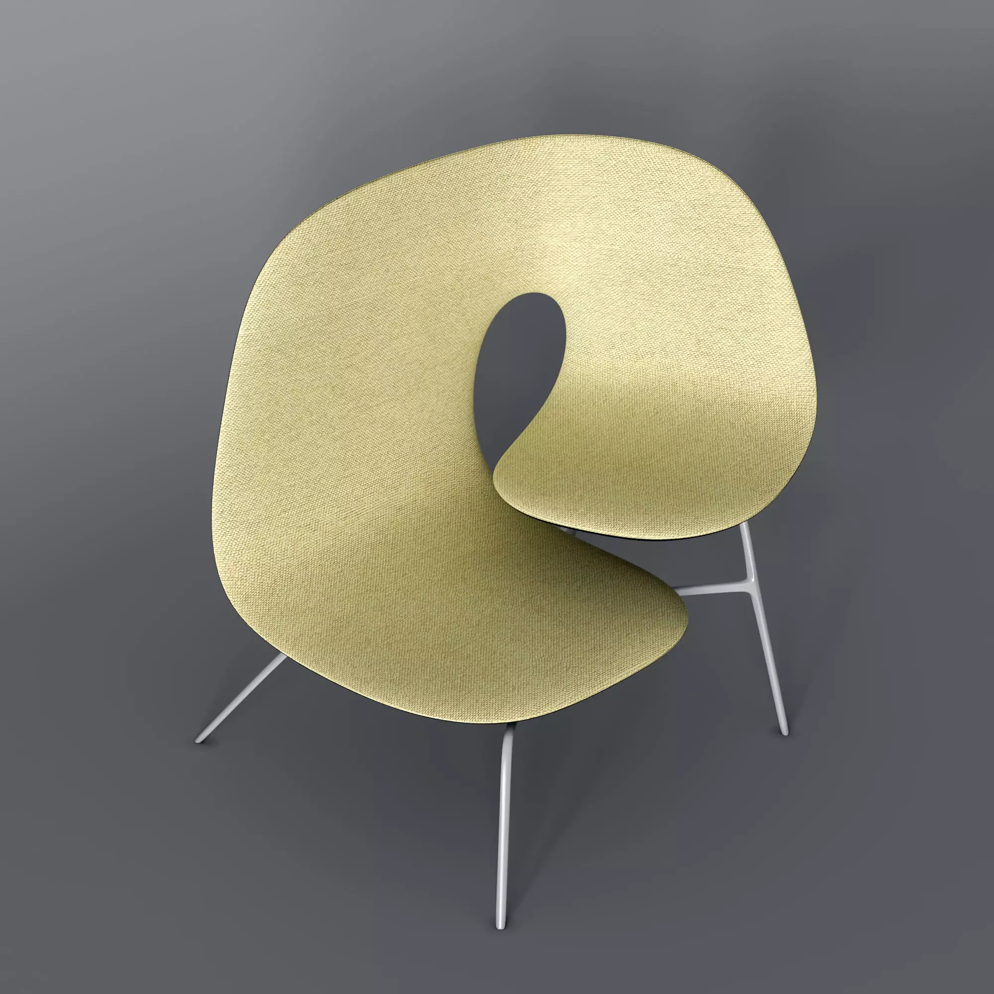 HUG Chair 3D model_0