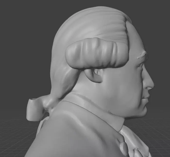 Immanuel Kant 3D print model_14