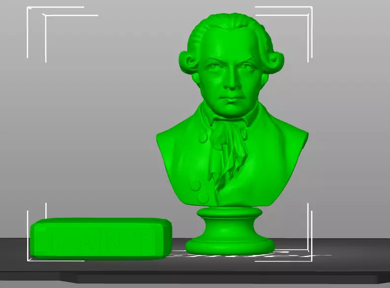 Immanuel Kant 3D print model_19