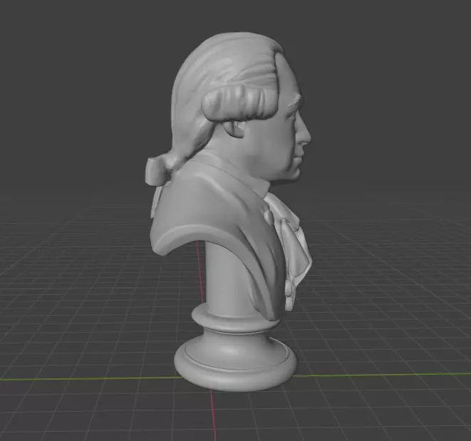 Immanuel Kant 3D print model_26