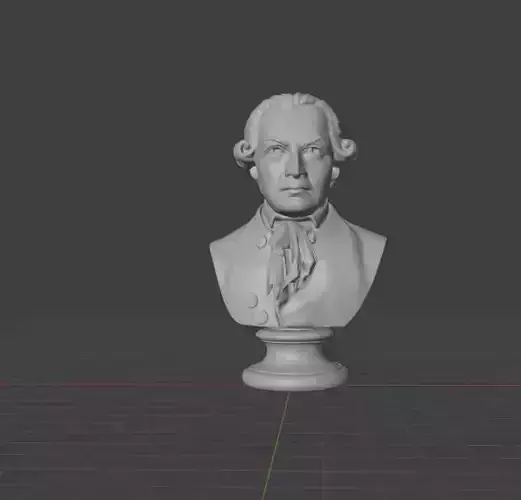Immanuel Kant 3D print model
