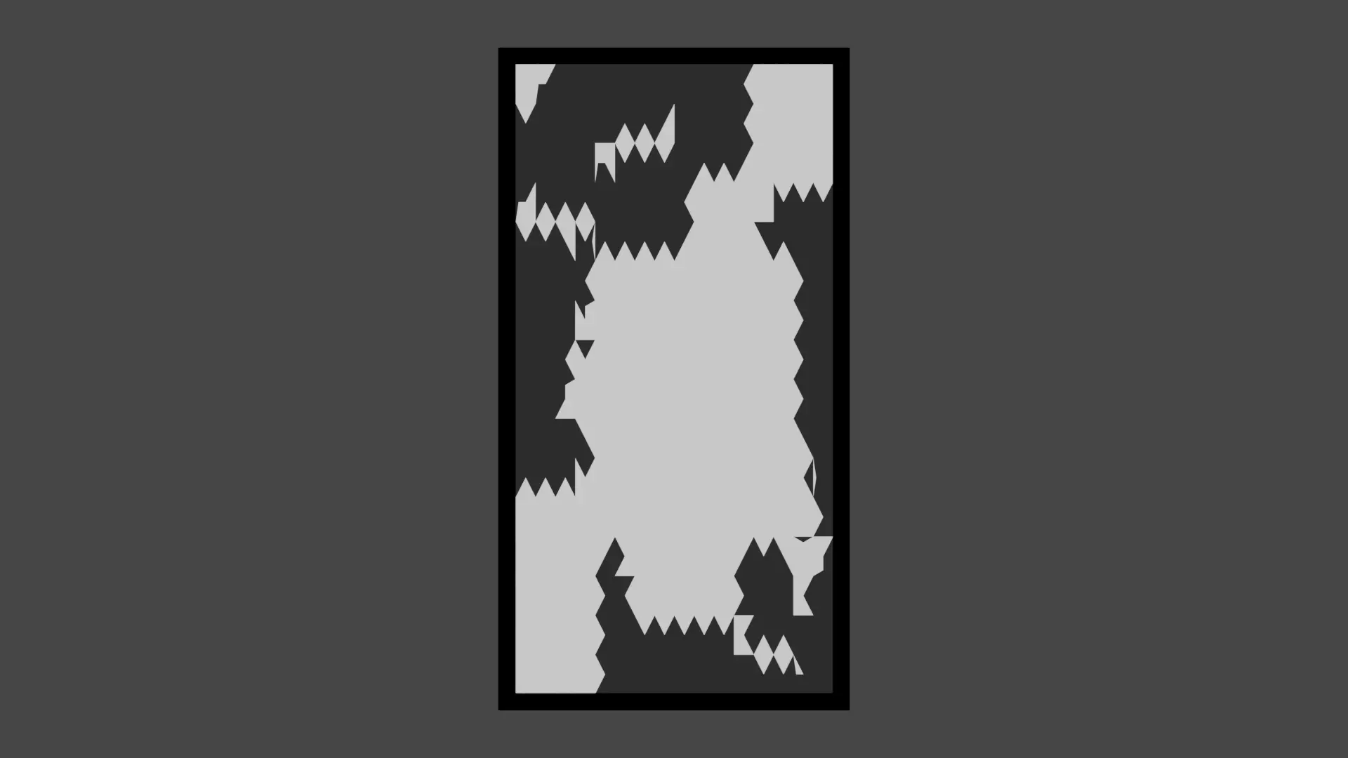 Decor abstract wall art Low-poly 3D model_0