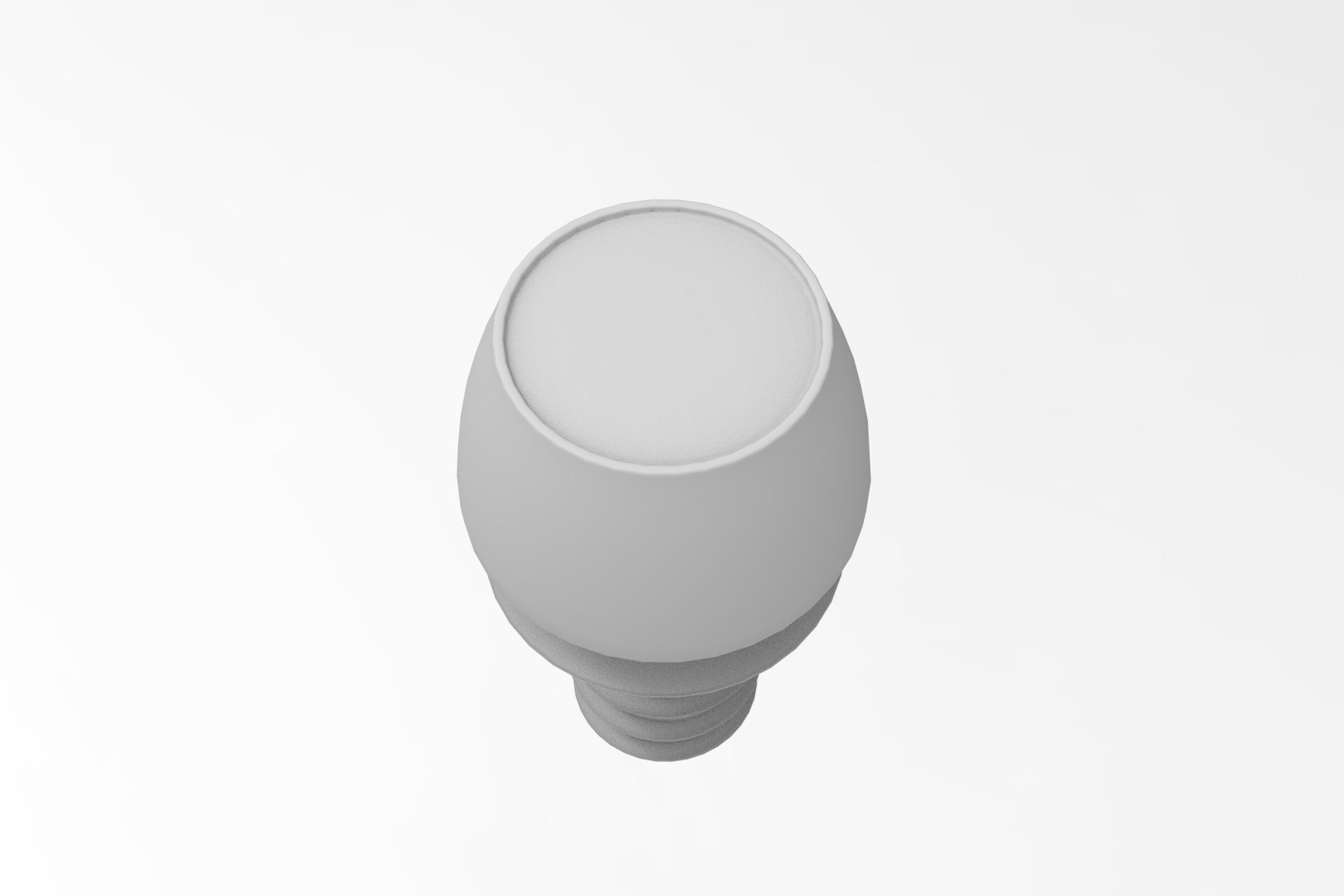 Bottle Stopper Low-poly 3D model_7
