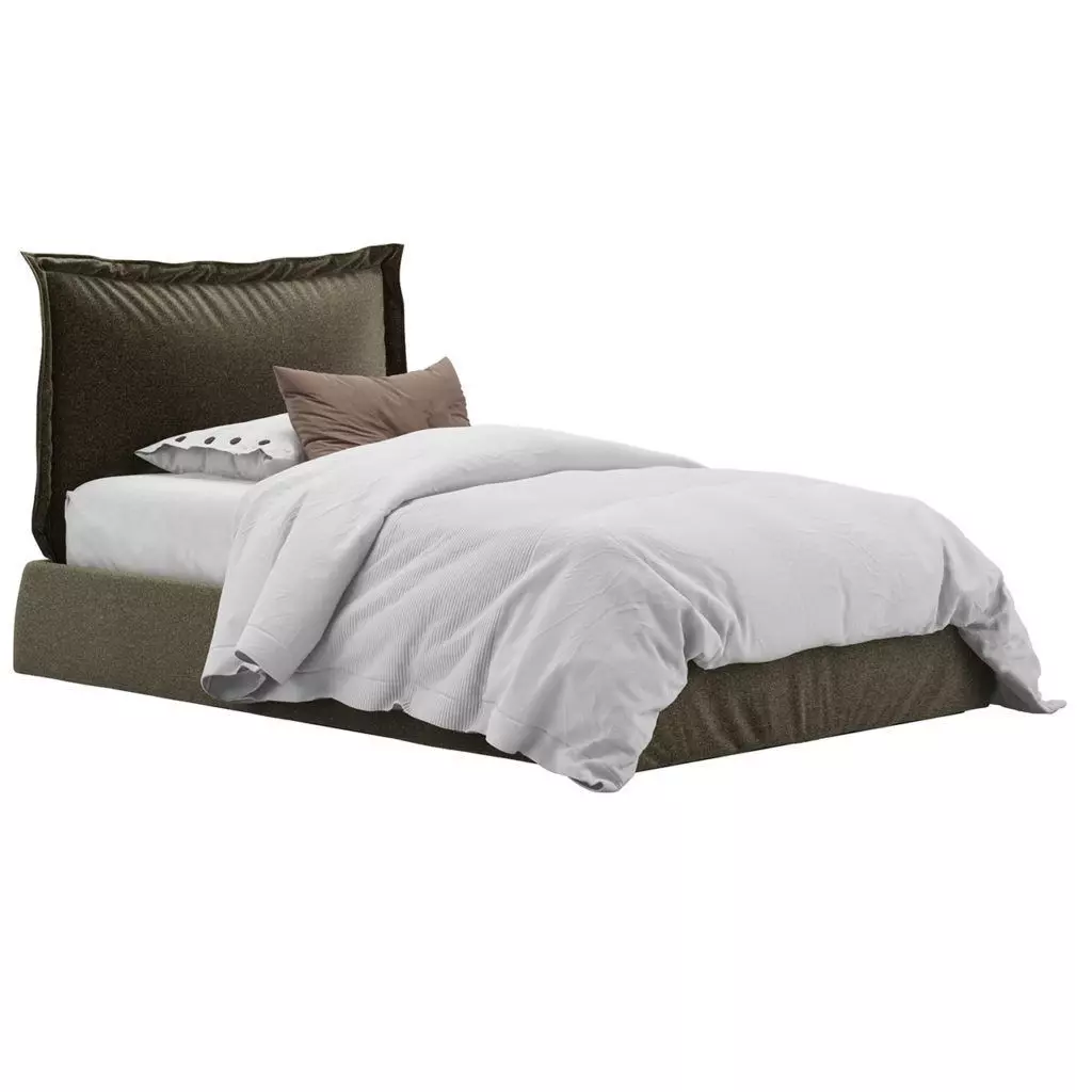 Vanity Single Bed 3D model_0