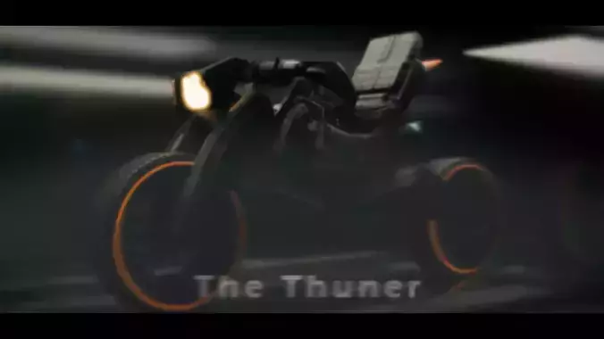 The Thuner - a bike model 