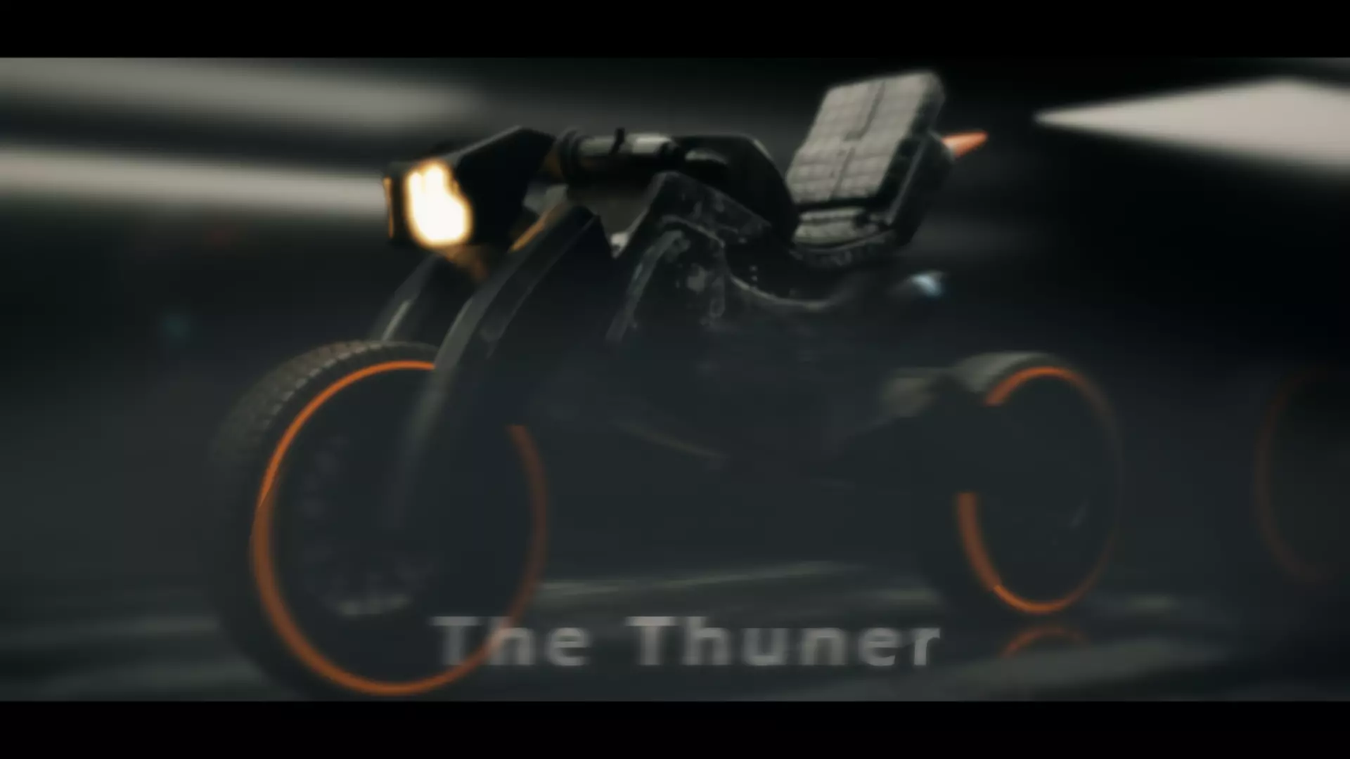 The Thuner - a bike model Free 3D model
