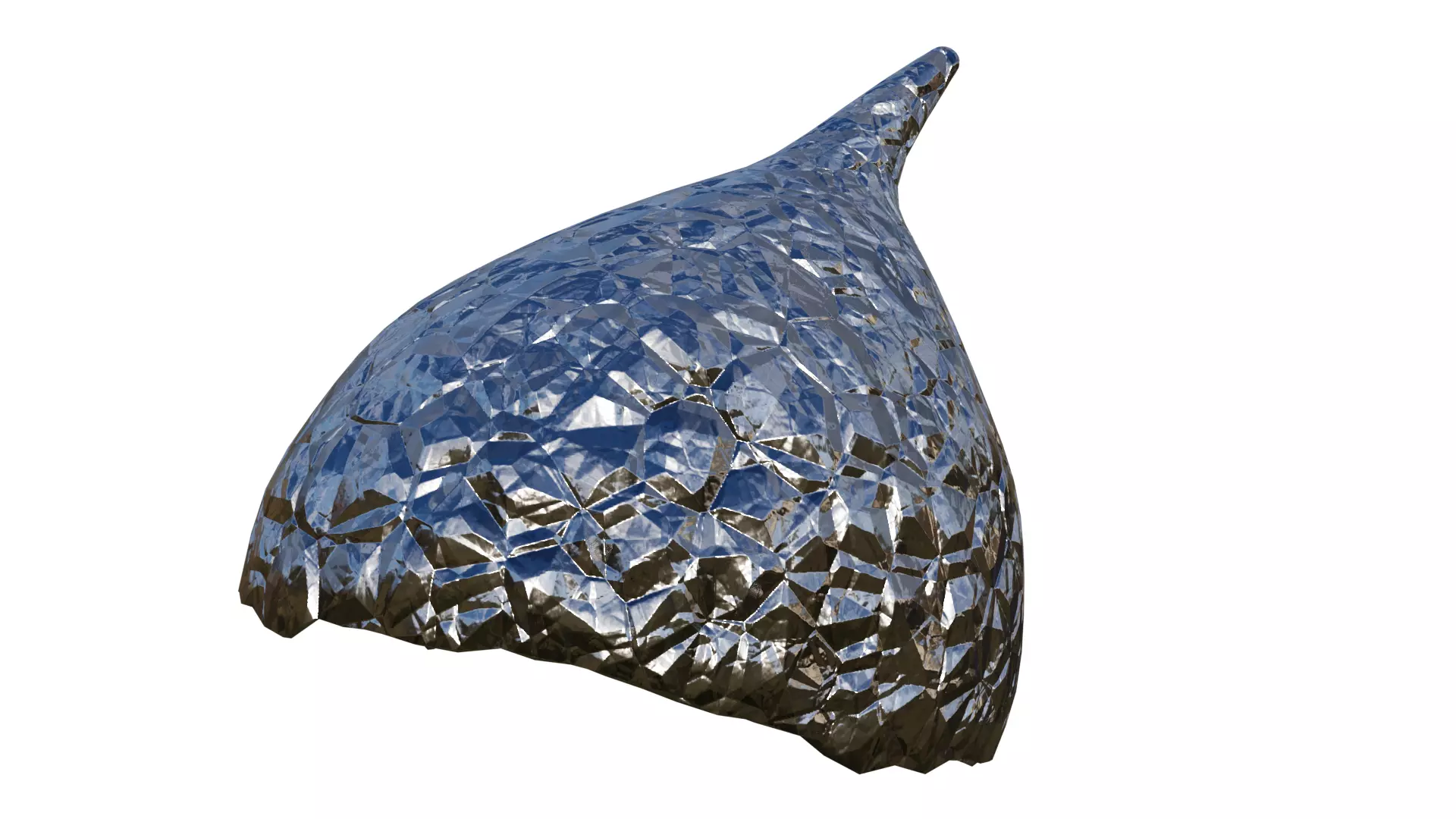 Tin foil hat 3D model
