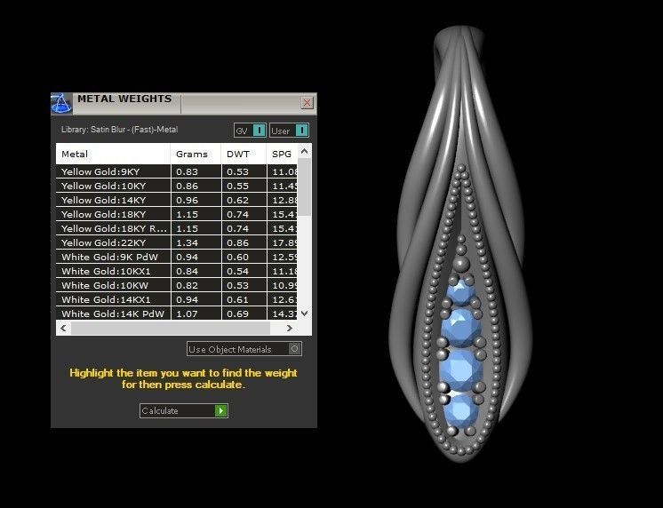 lock for earrings 7 and suspension eyelet 3D print model_8