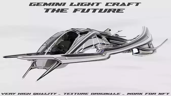 Gemin light Craft The Future  3D model