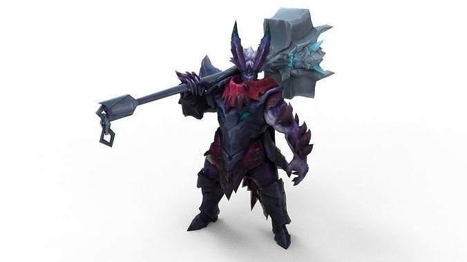 Mordekaiser Dragon Knight - League of Legends 3D print model