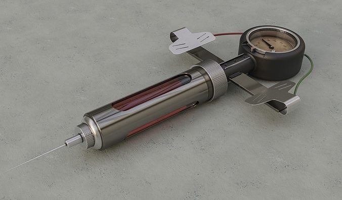 Stimpak - Fallout 3D model
