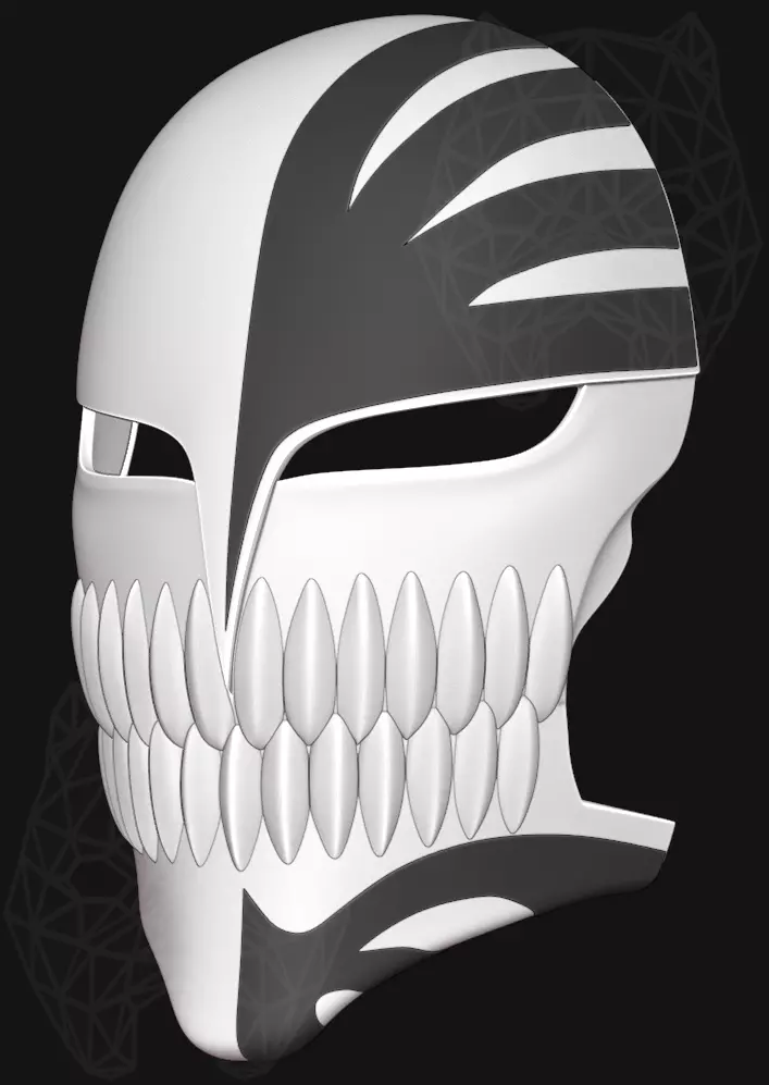 Ichigo Hollow Mask 3D print model_0