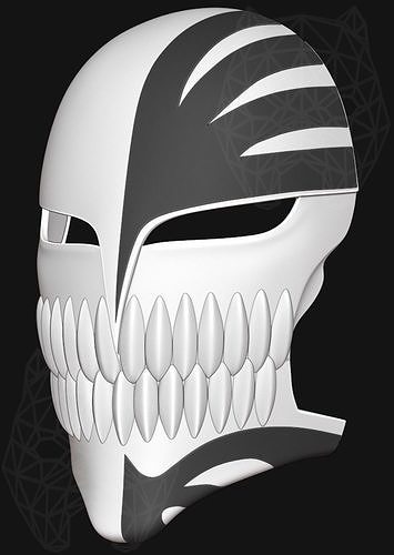 Ichigo Hollow Mask 3D print model