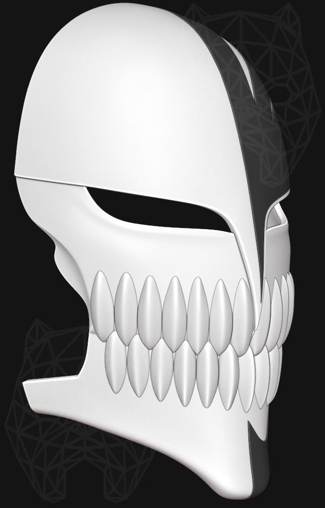 Ichigo Hollow Mask 3D print model_1
