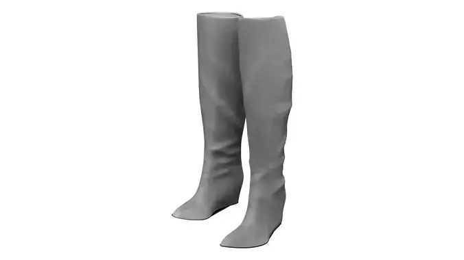 Knee High Wedge Boots