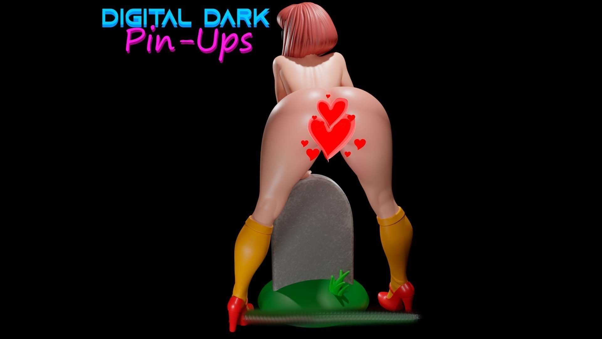 Velma with two NSFW versions and Miniatures 100mm with NSFW  3D print model_5