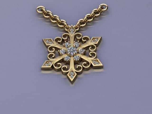 pendant jewelry 3D print model_2