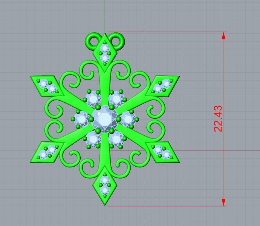 pendant jewelry 3D print model_4