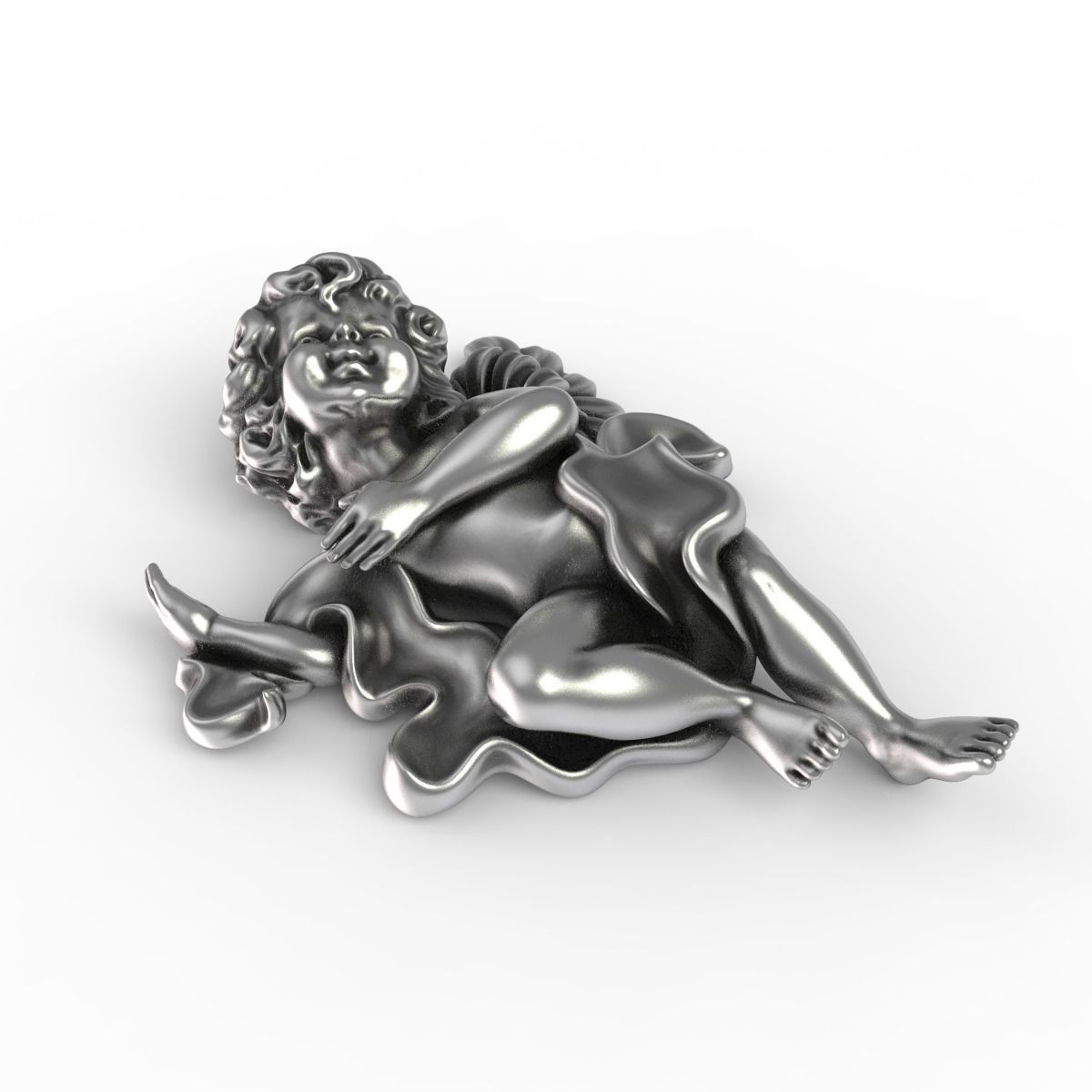 Baby Angel 3D print model_10