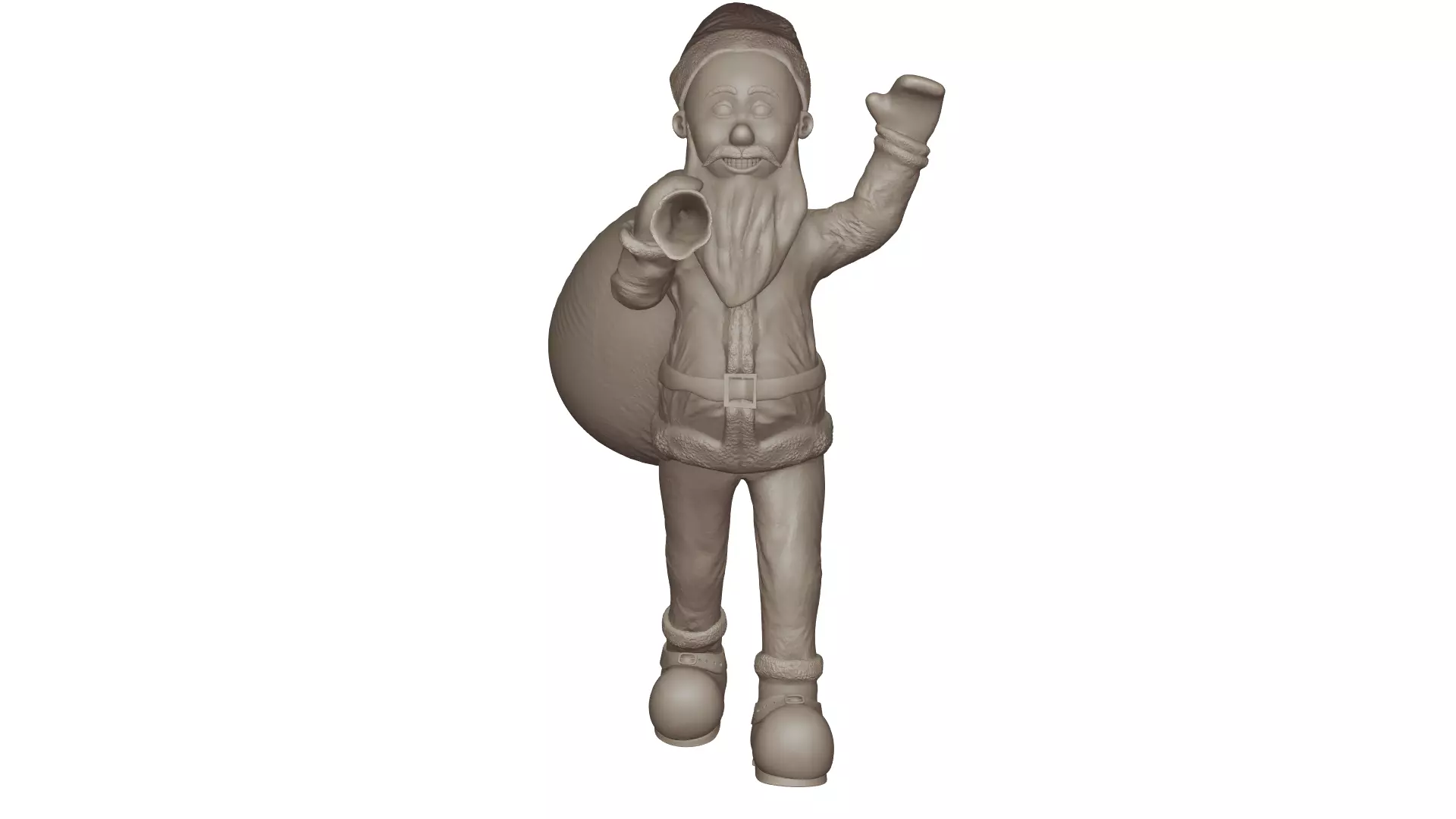 Santa Claus for 3d printing 3D print model_0