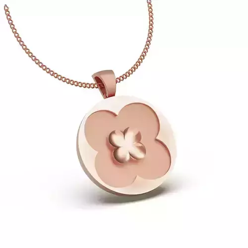 Gold necklaces 2 Matte and glossy 3D print model