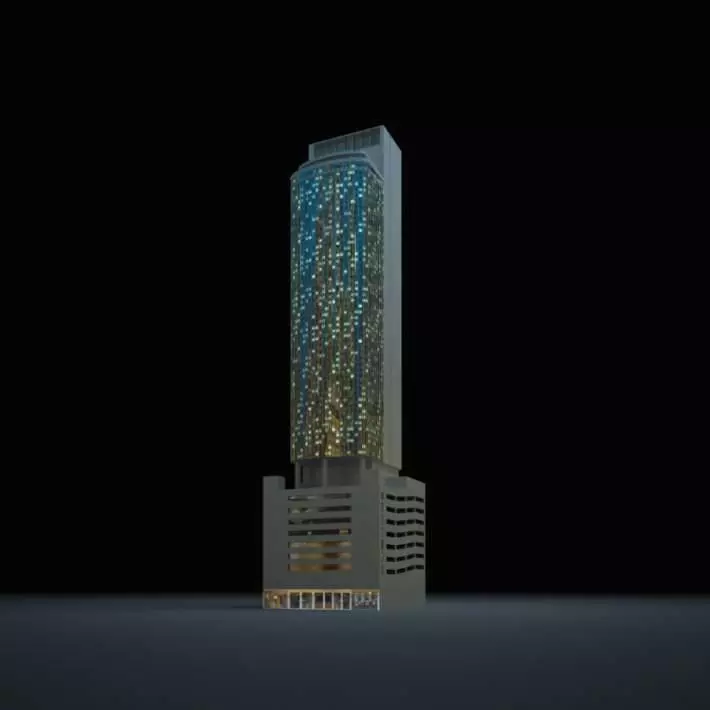 Modern Building Skyscraper 34033 3D model_0