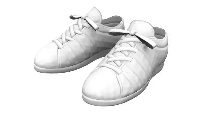 Mens White Sport Shoes