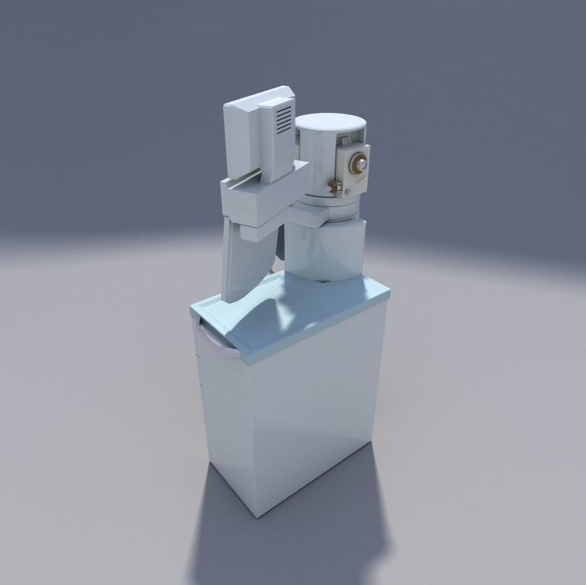 Artificial lung ventilation device 3D model_3
