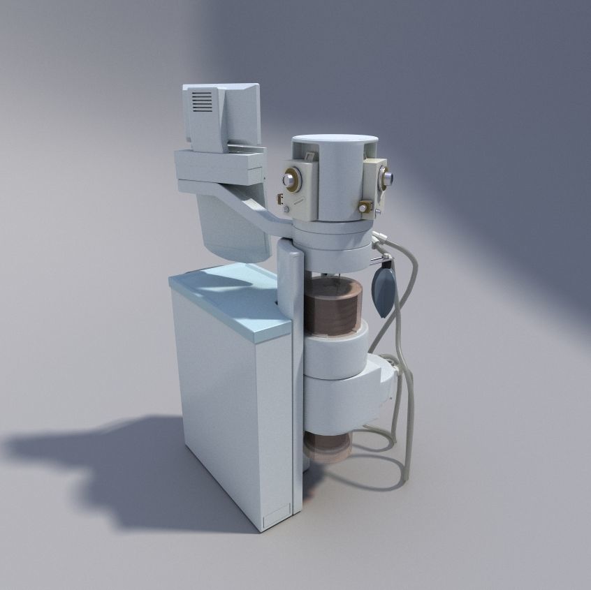 Artificial lung ventilation device 3D model_2