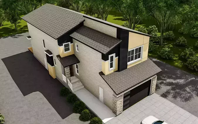 Western House Elevation