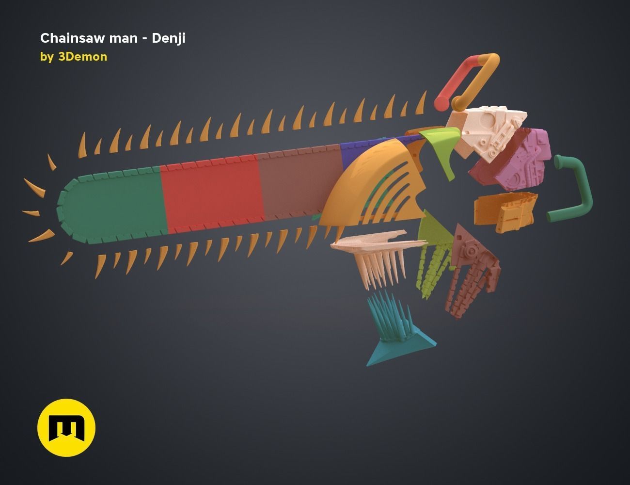 Chainsaw Man - Denji 3D print model_40