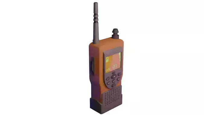 Walkie-talkie orange walkie talkie