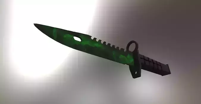 knife m9 bayonet 3D model