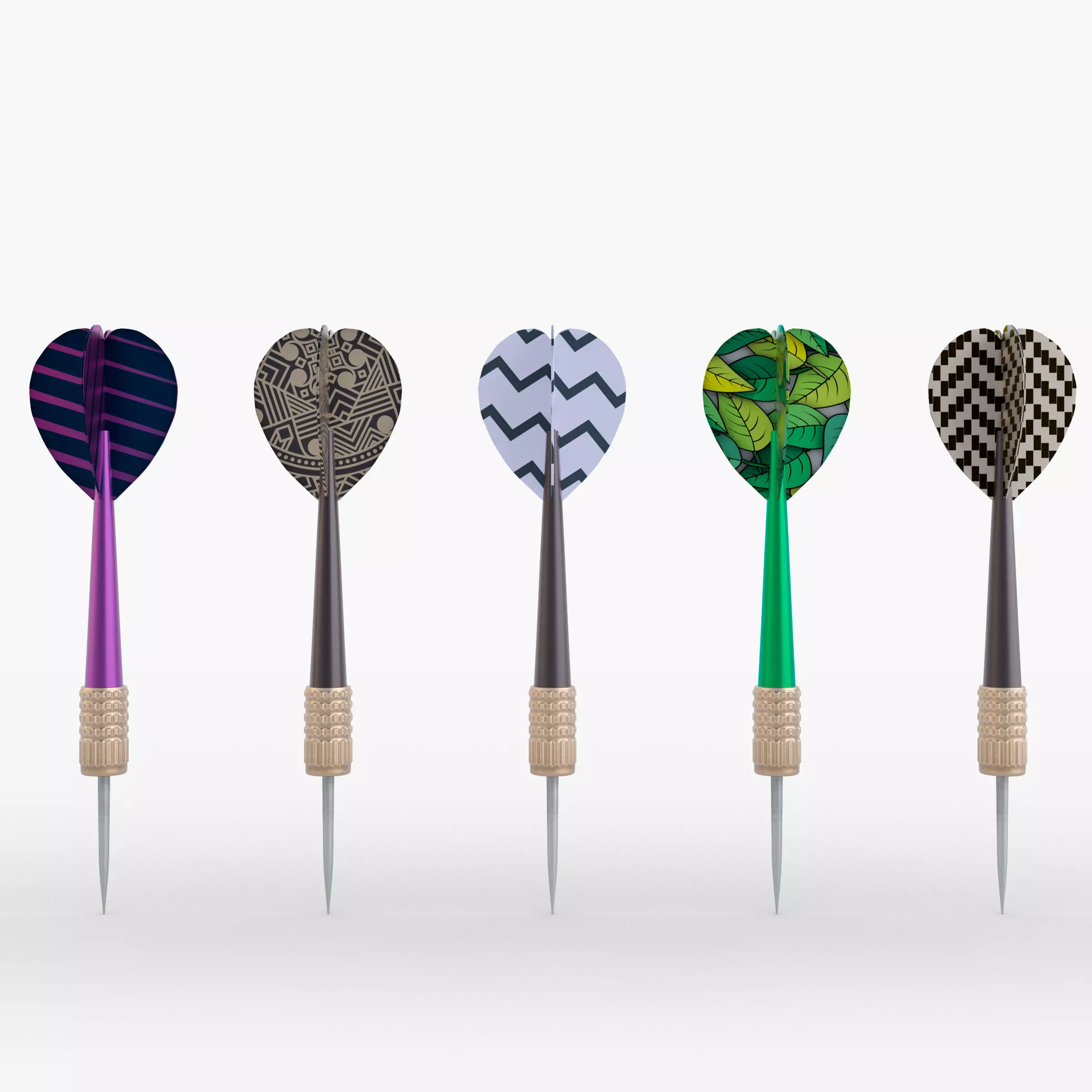 Dart Arrow 3D model_0